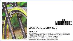 EXotic Disc Specific Rigid Carbon Mountain Bike Fork, 29er 650b 26in MTB Wheel