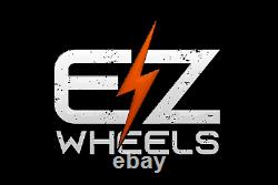 EZwheels 26 Green Fat Tyre Electric off-road style e-bike