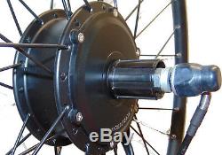 E-Bike Umbausatz 26 8/9/10 Hinterrad RWD 36V 250W Disc Wasserfest IP65 1-Kabel