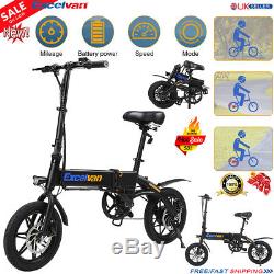 E-bike Folding Electric Bike Moped Bicycle City Bike 250W 14inch Wheel Max25km/h