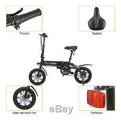 E-bike Folding Electric Bike Moped Bicycle City Bike 250W 14inch Wheel Max25km/h