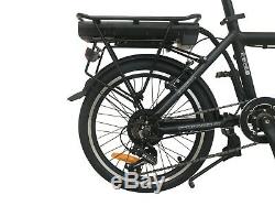 Ebike Electric Bicycle 20 Alloy Tandem Folding bike, 250W, 36V 10.4A E20TF01BL