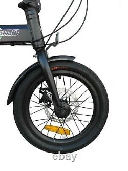 Ecosmo 16 Wheel Lightweight Alloy Folding Bicycle Bike 6 SP, Dual Disc-16AF02BLR