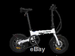 Ecosmo 16 Wheel Lightweight Alloy Folding Bicycle Bike 6 SP, Dual Disc -16AF02W