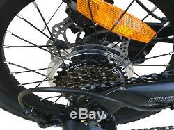 Ecosmo 16 Wheel Lightweight Alloy Folding Bicycle Bike 7 SP, Dual Disc -16AF01BL