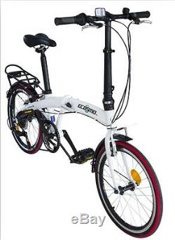Ecosmo 20 Wheel Lightweight Aluminium Folding Bicycle Bike 7 SP, 12kg 20AF09W