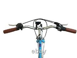 Ecosmo 26 Wheel Folding Ladies Women City Bicycle Bike 7 SP, 17 -26ALF08BR