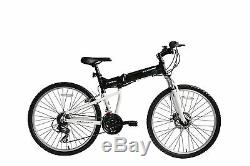 Ecosmo 26 Wheel Lightweight Alloy Folding MTB Bicycle Bike 17.5- 26AF18BL
