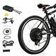 Electric Bicycle Conversion Kit 1500w 48v E Bike Motor Hub Speed Rear Wheel 26