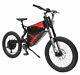 Electric Bicycle Ebike 72v 5000w Fc-1 Stealth Bomber Mountainbike & 35ah Battery