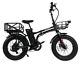 Electric Bike Bicycle Ebike 500w 48v 16ah 20'' Fat Tyre Front Rear Basket