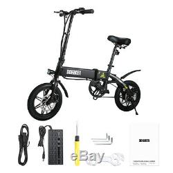Electric Bike EBike 250W 36V 7.5Ah Battery 14 Tyre Folding Mountain E-Bike EU