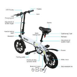 Electric Bike E-Bike Foldable Aluminum Moped Bicycle Cycling 36V 250W Max 25Km/h