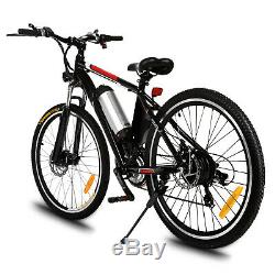 Electric Bike E-Bike Mountain Bicycle City Cycling 21Speed E-MTB 36V Li-Ion 250W
