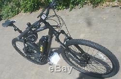 Electric Bike Wing Black Trakener 1700w 52v 17.5ah 40mph+