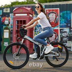 Electric Bikes Mountain Bike 26 Folding Ebike E-Citybike Bicycle 350W 35km/h UK