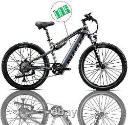 Electric Mountain Bike 27.5inch Bike Bicycle 500With48V E-MTB full Suspension HOT