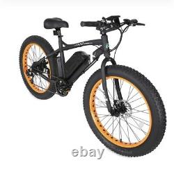 Electric Mountain Bike Fat Bike 26 High Power 36v 500w 7 speed 4 tyre NEW CE