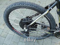 Electric Mountain Bike Wing Black Stallion 1000w 48v 1700w 52v 17.5ah 40mph+