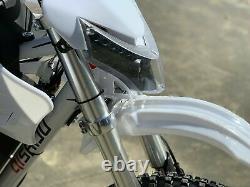 Electric Off-road Bike Motorcycle Dirt Bike White 3000W