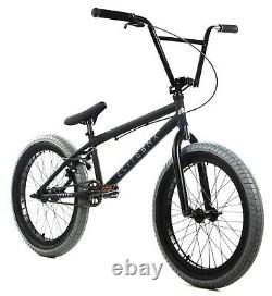 Elite 20 BMX Destro Bicycle Freestyle Bike 3 Piece Crank Black Charcoal NEW