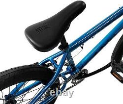 Elite 20 BMX Stealth Bicycle Freestyle Bike 1 Piece Crank Blue NEW 2021