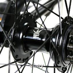 Elite BMX 20 Bike Stealth Freestyle Black Gum NEW 2021 1-Piece