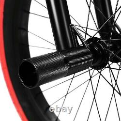 Elite BMX 20 Bike Stealth Freestyle Black Red NEW 2021