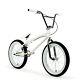 Elite Bmx 20 Destro Bicycle Freestyle Bike 3 Piece Crank White Chrome 2020 Nib