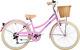 Emmelle Heritage Snapdragon Girls Hybrid Bike With Basket, 6 Speed, 24â Pink