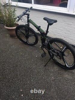 Eurobike G7 21-speed Foldable Mountain Bicycle Army Green