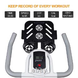Evoland Exercise Training Bike Indoor Cycling Bicycle Trainer LCD Monitor