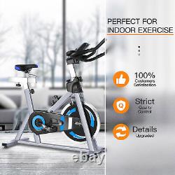 Exercise Bike Heavy Duty Home Gym Bicycle Cycling Cardio Fitness Indoor Workout