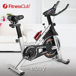 Exercise Bike Home Gym Bicycle Cycling Cardio Fitness Training Indoor Grey