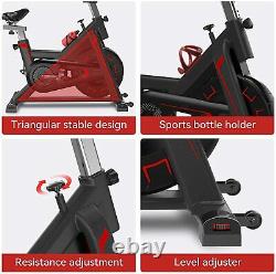 Exercise Bike Home Gym Bicycle Cycling Cardio Fitness Training Indoor Workout UK