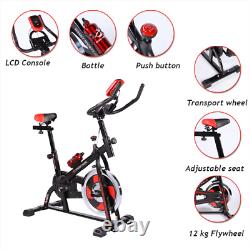 Exercise Bike Indoor Fitness Aerobic Training Cycle 10kg Flywheel Hand Pulse
