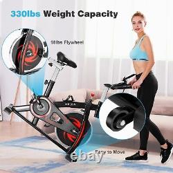 Exercise Bike Indoor Home Gym Bicycle Cycling Cardio Machine Fitness Training