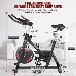 Exercise Bike withLCD Monitor Indoor Training Cycling Bicycle Trainer Gym Fitness