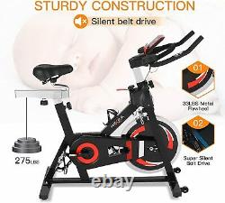 Exercise Bikes Indoor Cycling Bike Bicycle Home Fitness Workout Machine 20kg LCD