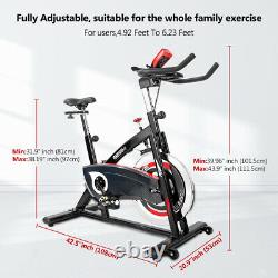 Exercise Spin Bike 20KG Flywheel Cycling Bicycle Fitness Indoor Home Training K