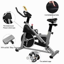 Exercise Spin Bike Home Gym Bicycle Cycling Cardio Fitness Training Workout Bike