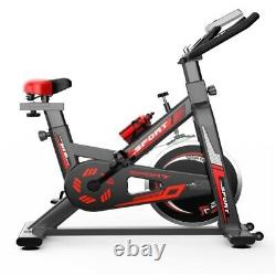 Exercise Spinning Bike Cycling Bicycle Cardio Fitness Home Gym Workout Black/Red