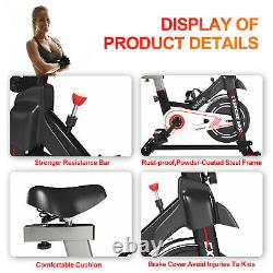 Exercise Training Bike Indoor Cycling Bicycle Workout Trainer Heart Rate Monitor