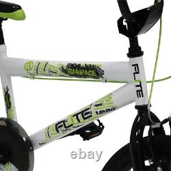 FLITE RAMPAGE BMX Bike 20 WHEEL KIDS STUNT BIKE