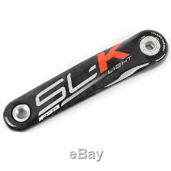 FSA SL-K Light BBright Carbon Road Bike Crankset 50/34 10 Speed 172.5mm //Silver