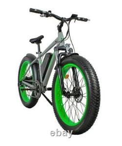 Fat Tyre Electric Mountain Bike, High Spec Mountain Ebike