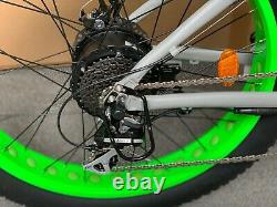 Fat Tyre Electric Mountain Bike, High Spec Mountain Ebike