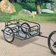 Folding Bike Trailer Cargo B Icycle Storage Carrier With Hitch