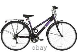 Freespirit City 700c Wheel Equipped Womens Urban Bike Black/Purple