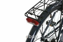 Freespirit City Urban Equipped Mens Hybrid Bike 2021 Dark Grey Bike Bicycle Cy